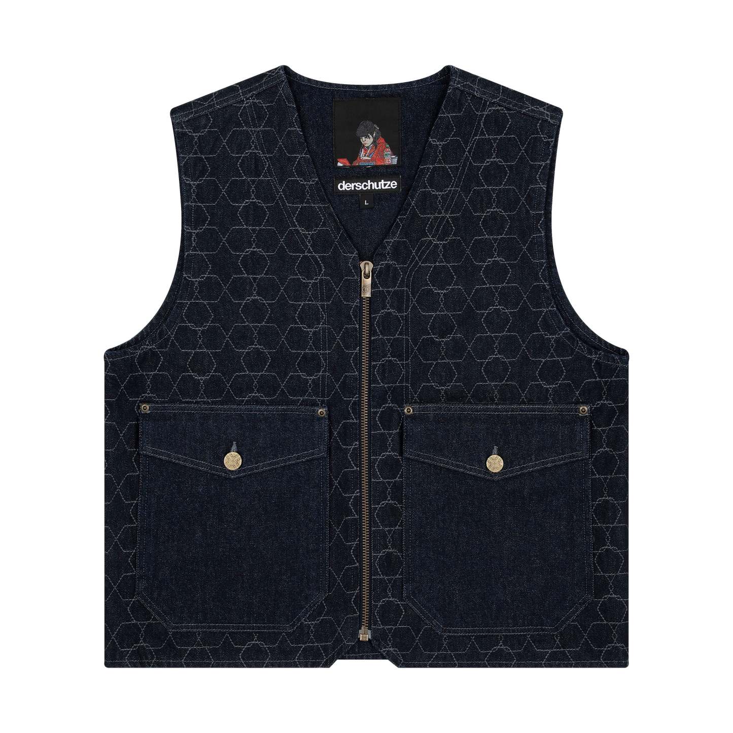  denim Vest-Coordom