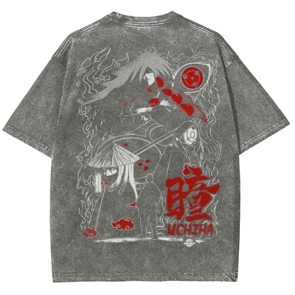 Naruto Unisex Fit Washed T-Shirt 2502006810-Coordom