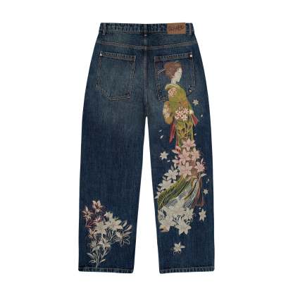 "yakuza" indigo washed Denim-Coordom