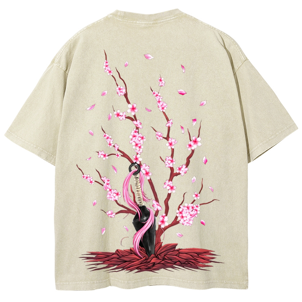 Naruto Unisex Fit Washed T-Shirt 2507030119-Coordom