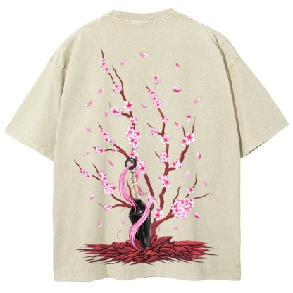 Naruto Unisex Fit Washed T-Shirt 2507030119-Coordom