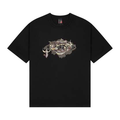  T Shirt black 02-Coordom