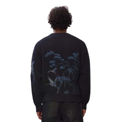 "kyoto" Knit navy-Coordom