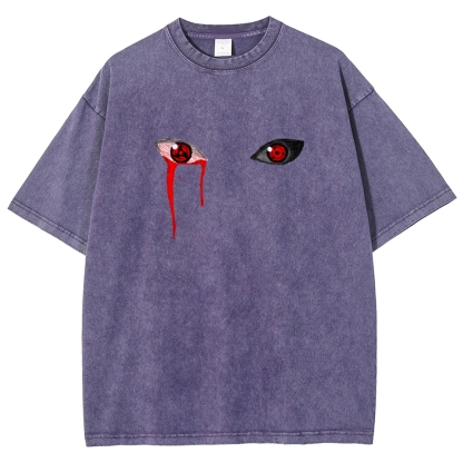 Naruto Unisex Fit Washed T-Shirt 2502003554-Coordom