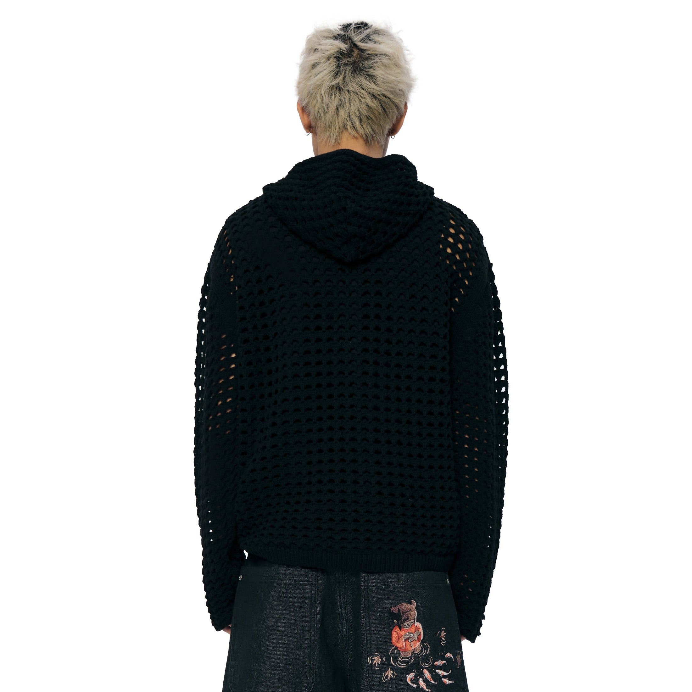 "koi fish v2" zip Knit-Coordom