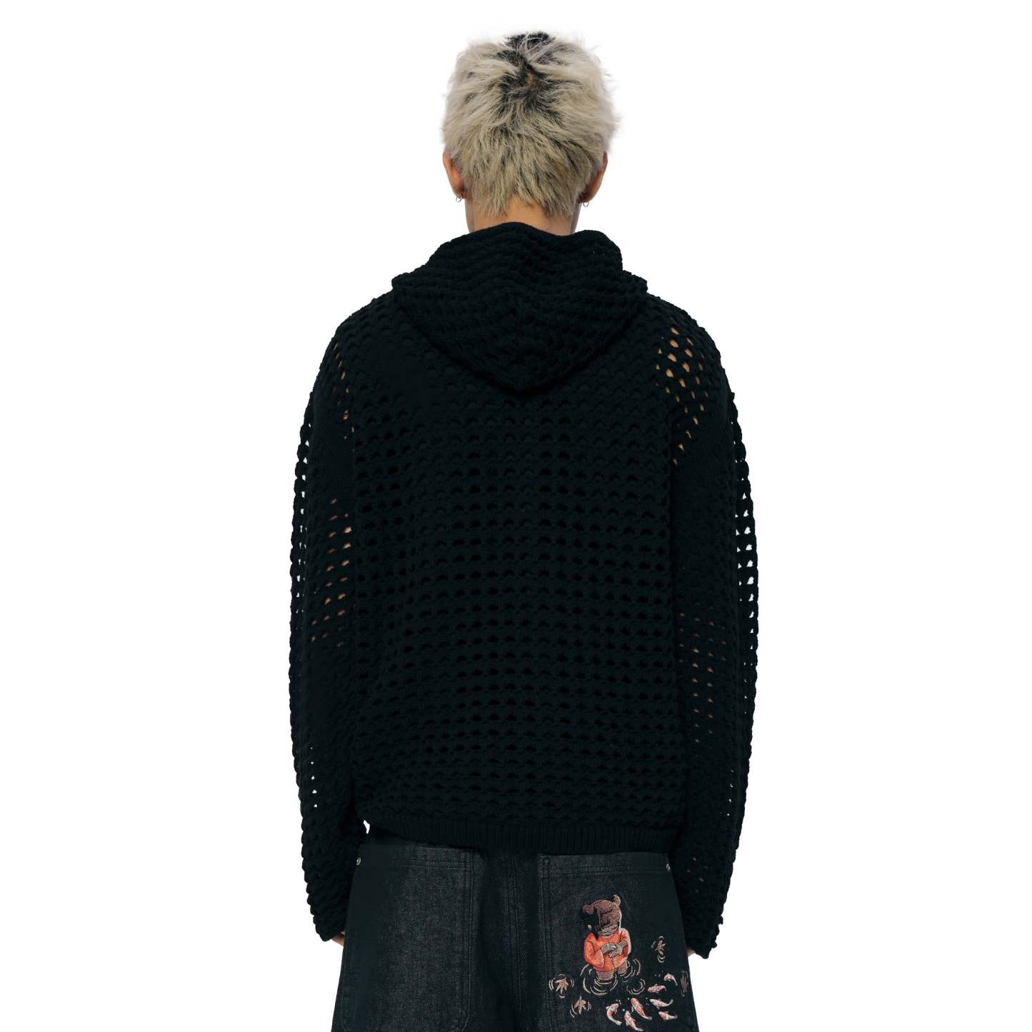 "koi fish v2" zip Knit-Coordom