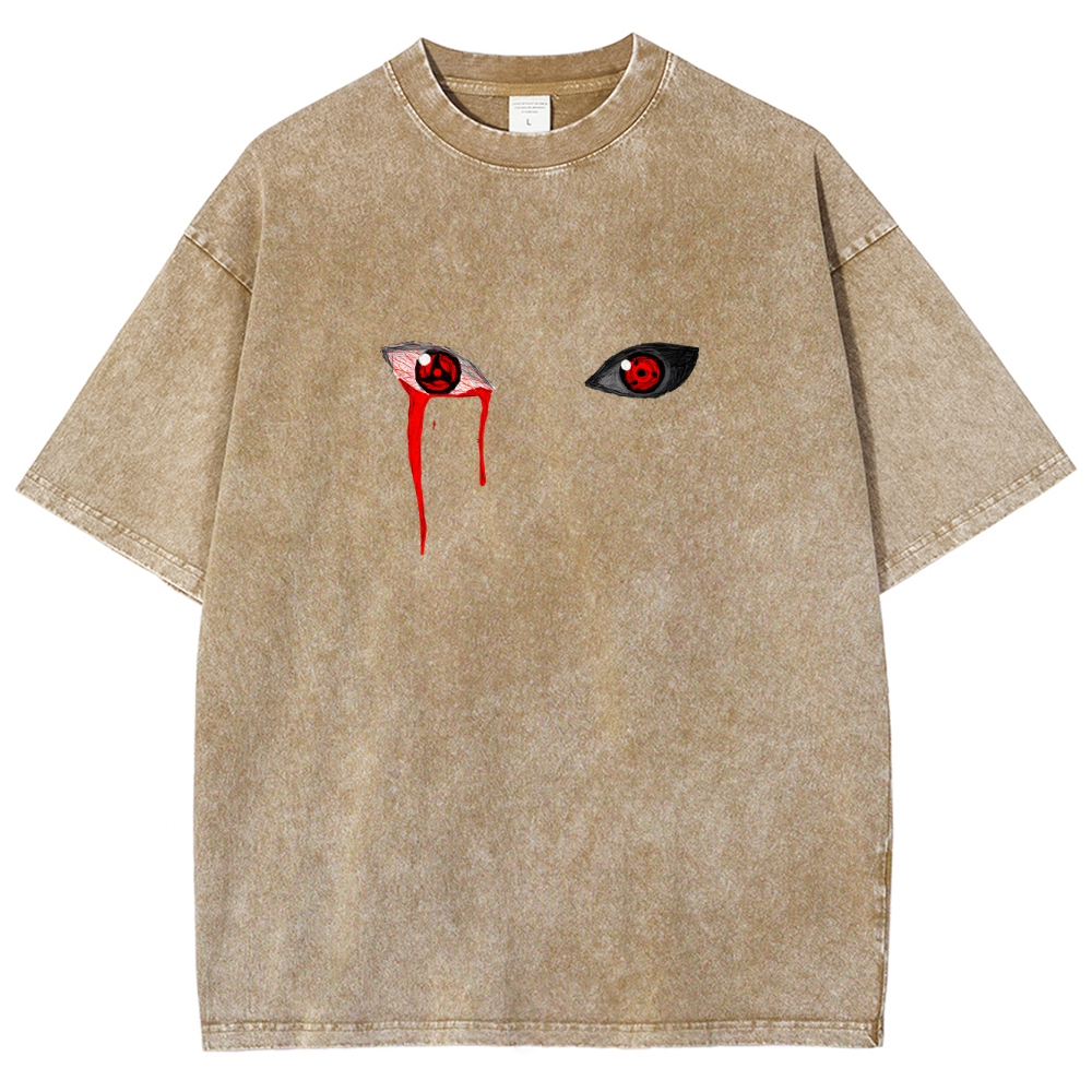 Naruto Unisex Fit Washed T-Shirt 2502003553-Coordom