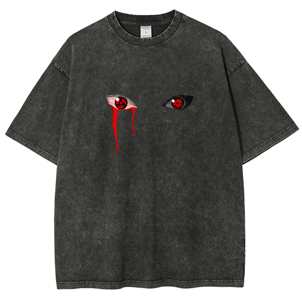 Naruto Unisex Fit Washed T-Shirt 2502003553-Coordom