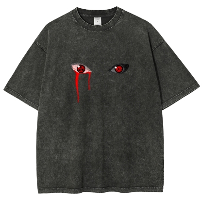 Naruto Unisex Fit Washed T-Shirt 2502003553-Coordom