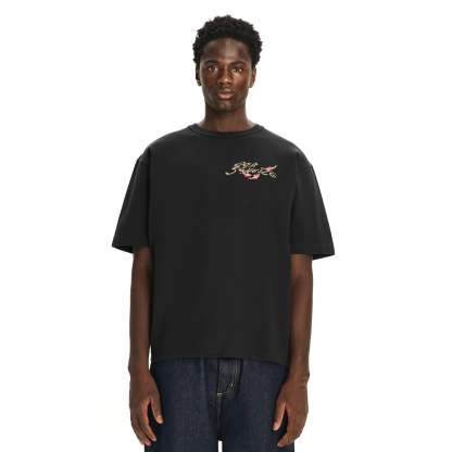 "koi" T Shirt black-Coordom