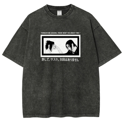 Naruto Unisex Fit Washed T-Shirt 2502003552-Coordom