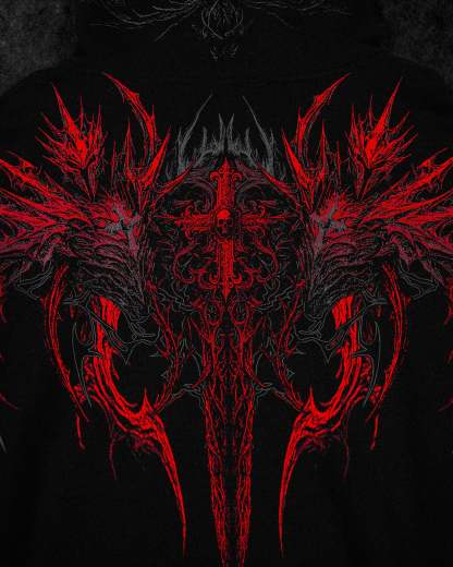 ABYSSWALKER OVERSIZED PULLOVER HOODIE-Coordom