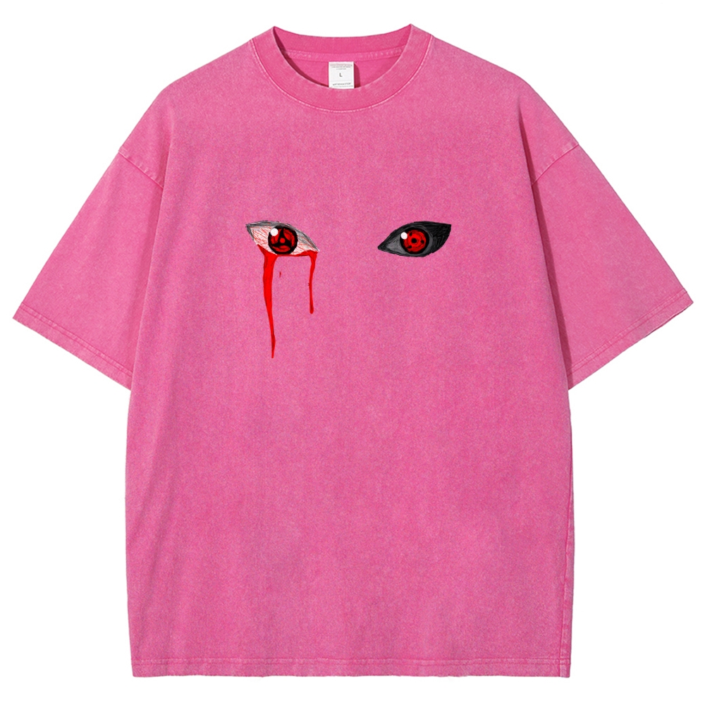 Naruto Unisex Fit Washed T-Shirt 2502003553-Coordom