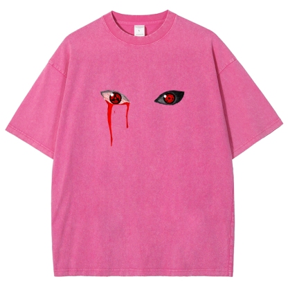 Naruto Unisex Fit Washed T-Shirt 2502003553-Coordom