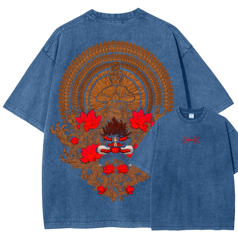 Naruto Unisex Fit Washed T-Shirt 2507012467-Coordom