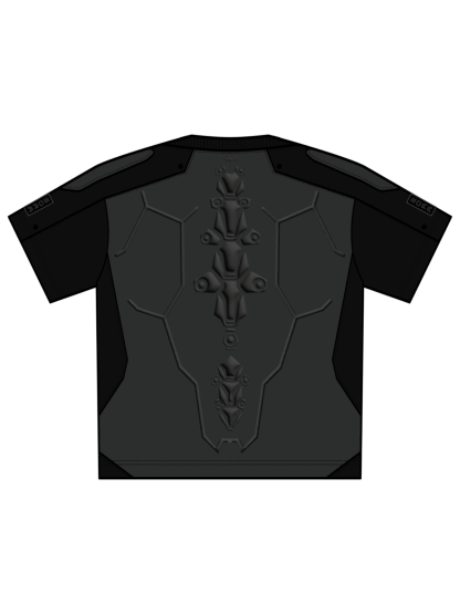 CYBER T-shirt Black-Coordom