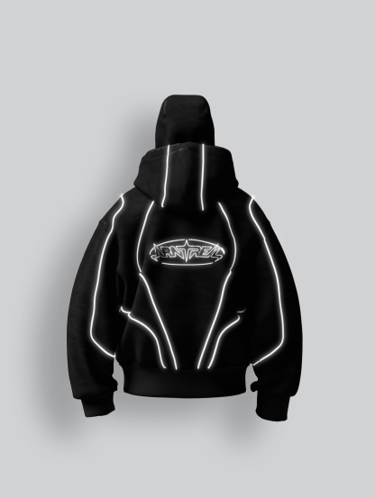 Black-out Phantom Hoodie-Coordom
