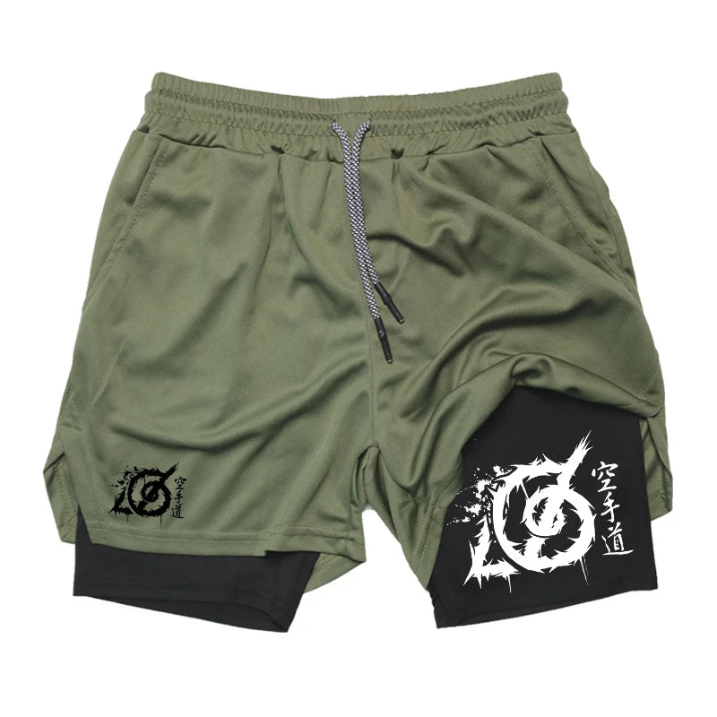 Konoha Gym Shorts-Coordom