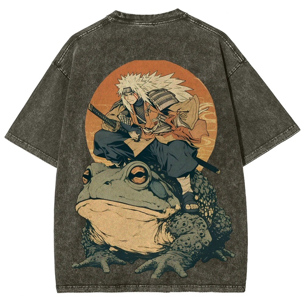 Naturo Unisex Fit Washed T-Shirt 2507024176-Coordom