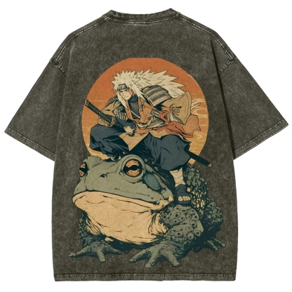 Naturo Unisex Fit Washed T-Shirt 2507024176-Coordom