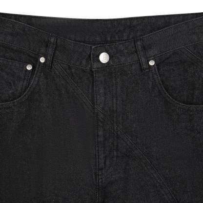 "yakuza" raw Denim black 02-Coordom