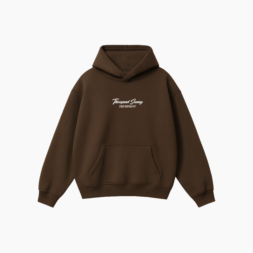 Sunny Brown Hoodie-Coordom