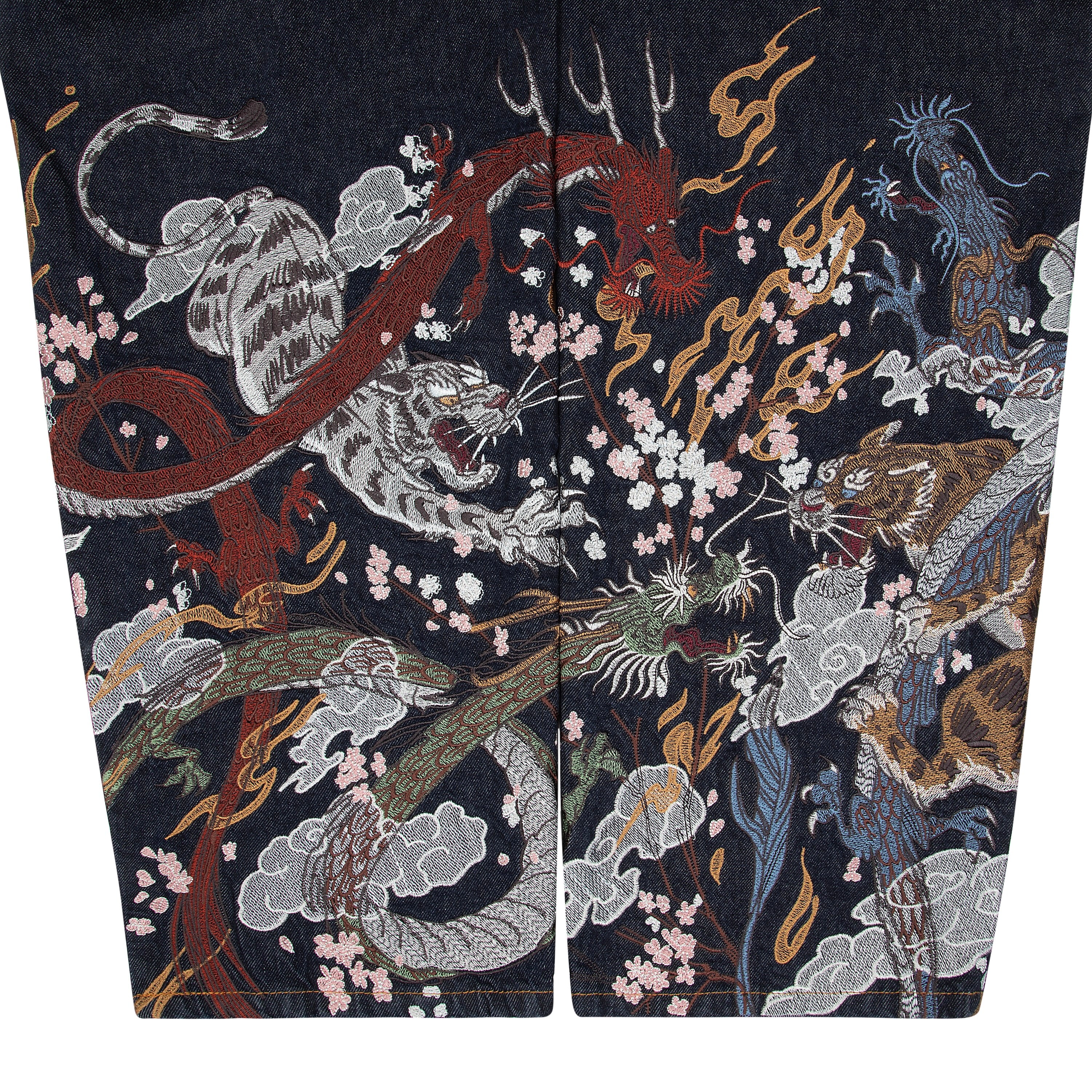 "yakuza" raw Denim blue-Coordom