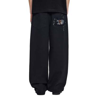 "yasmin v4" black Denim-Coordom