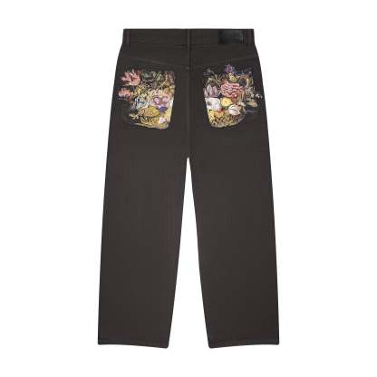 "garden of eden" Denim anthracite-Coordom