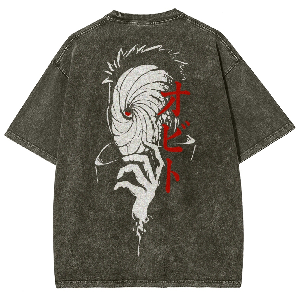 Naruto Unisex Fit Washed T-Shirt 2504009778-Coordom
