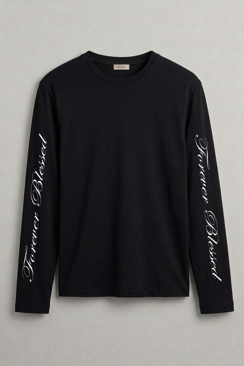 LONGSLEEVE FOREVER BLESSED SLEEVE|Streetwear Oversized Vintage Casual Wear-Coordom