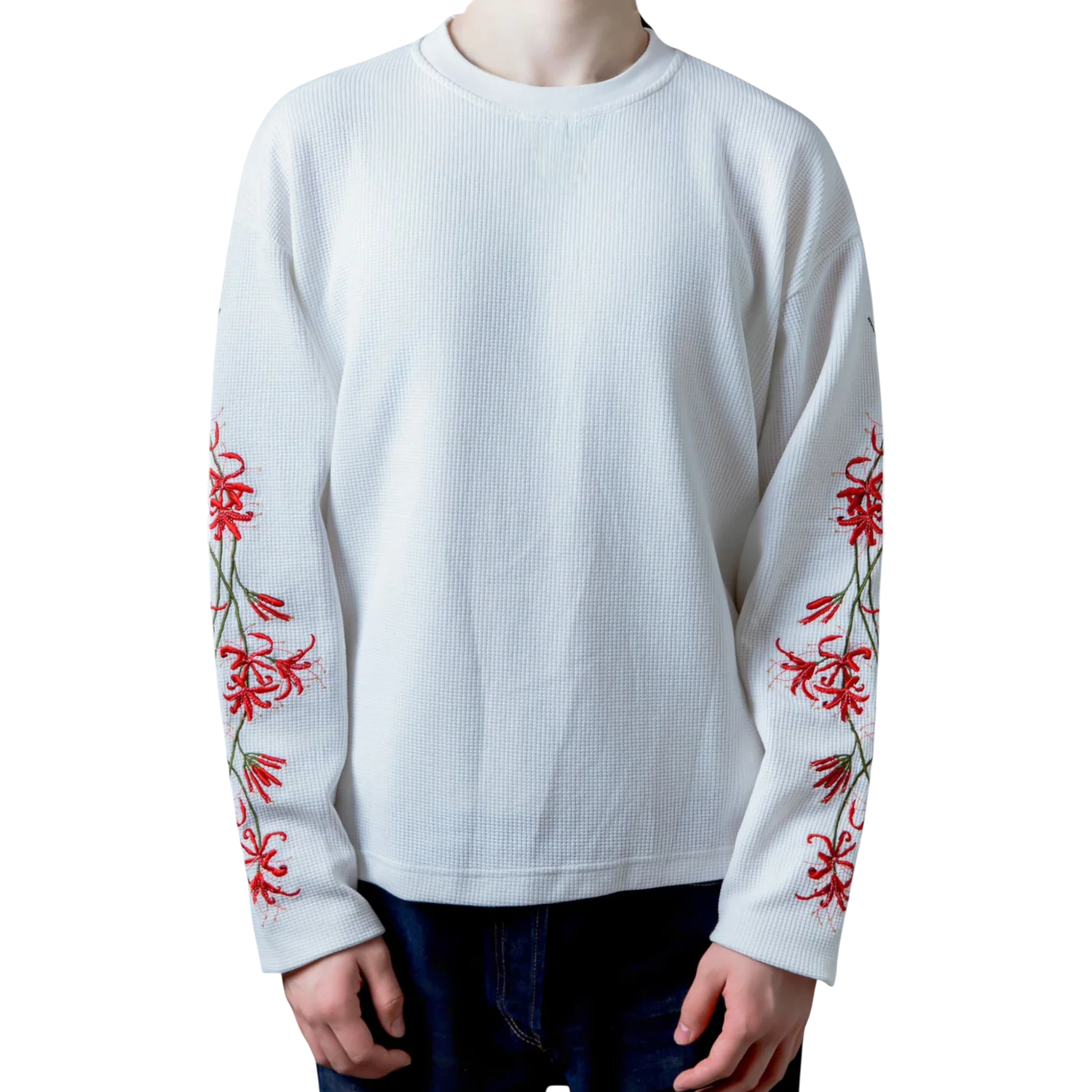 Unisex Lily Long Sleeve|Streetwear Oversized Vintage Casual Wear-Coordom