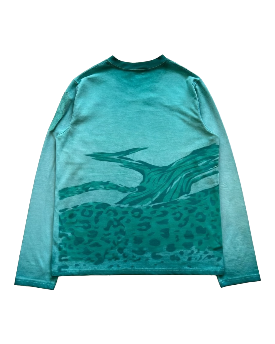 Grimmjow Jaguar Sleeve Top | Bleach Anime Streetwear Casual Shirt-Coordom