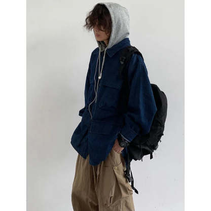 Cobalt Hooded Jacket-Coordom