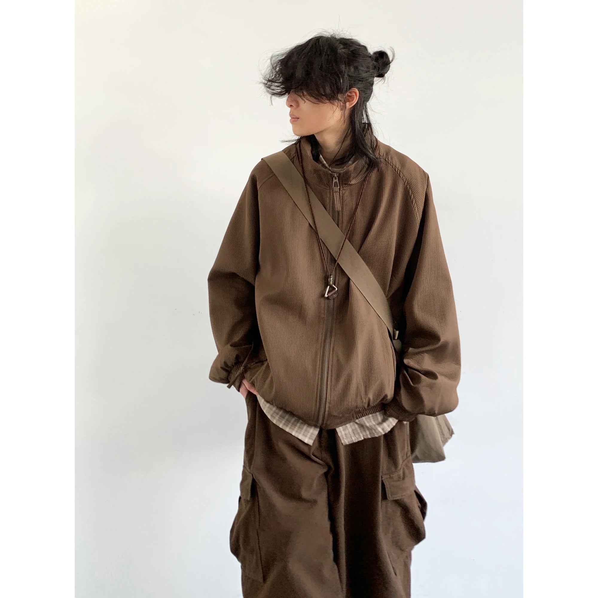 Raglan Lapel Zipup-Coordom