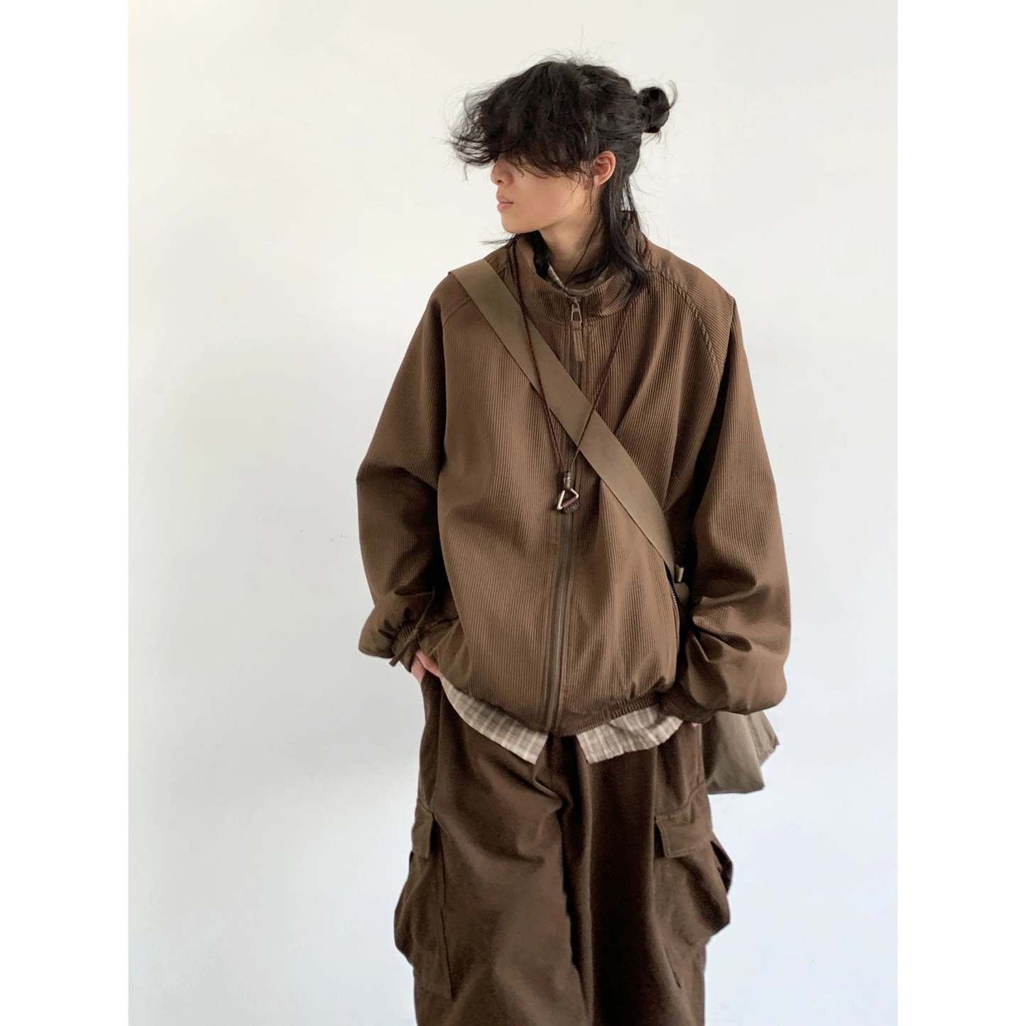 Raglan Lapel Zipup-Coordom