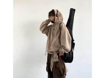 Lounge Comfort Hoodie|Streetwear Oversized Vintage Casual Wear-Coordom