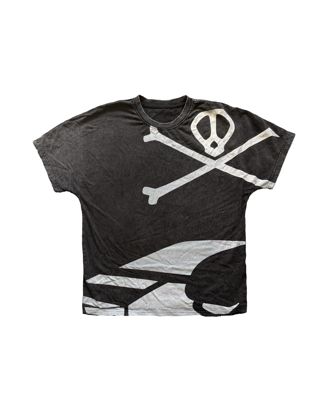 Ichigo Skull Graphic Tee | Bleach Anime Streetwear Oversized T-Shirt-Coordom