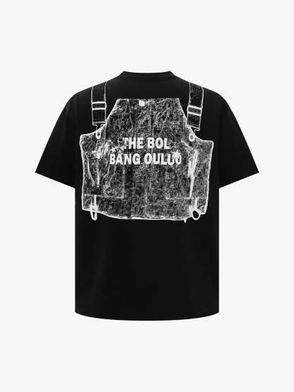 Jacket Print Graphic T-Shirt-Coordom