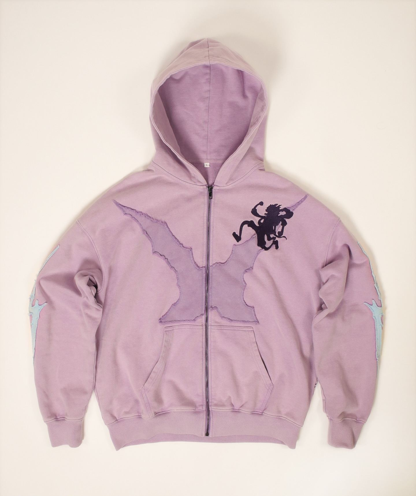 "JOY BOY" ZIP UP HOODIE-Coordom