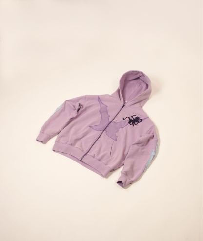 "JOY BOY" ZIP UP HOODIE-Coordom
