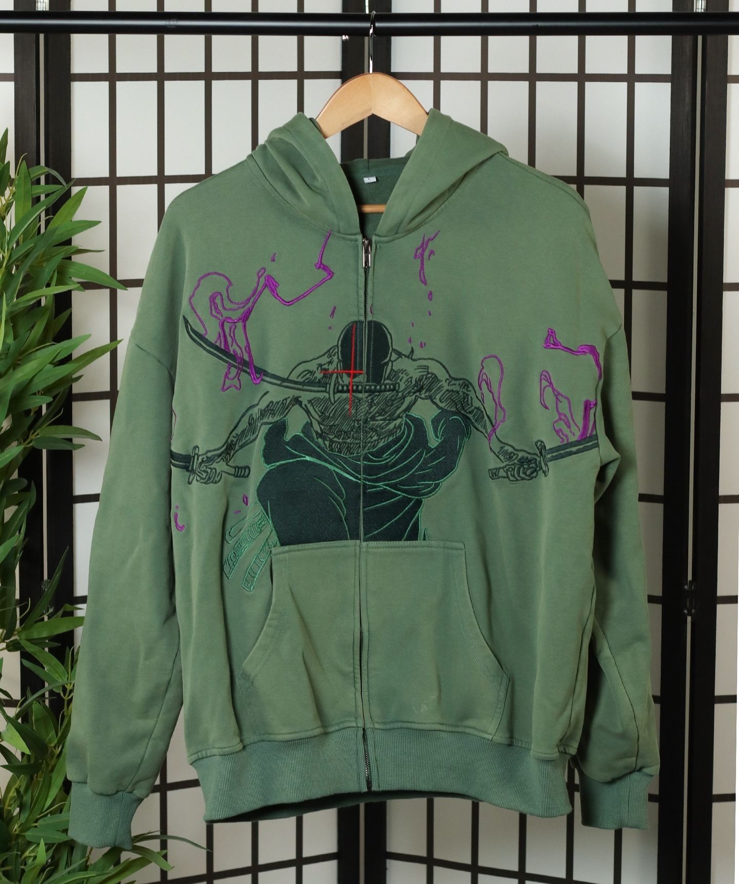 "KING OF HELL" ZIP UP HOODIE-Coordom