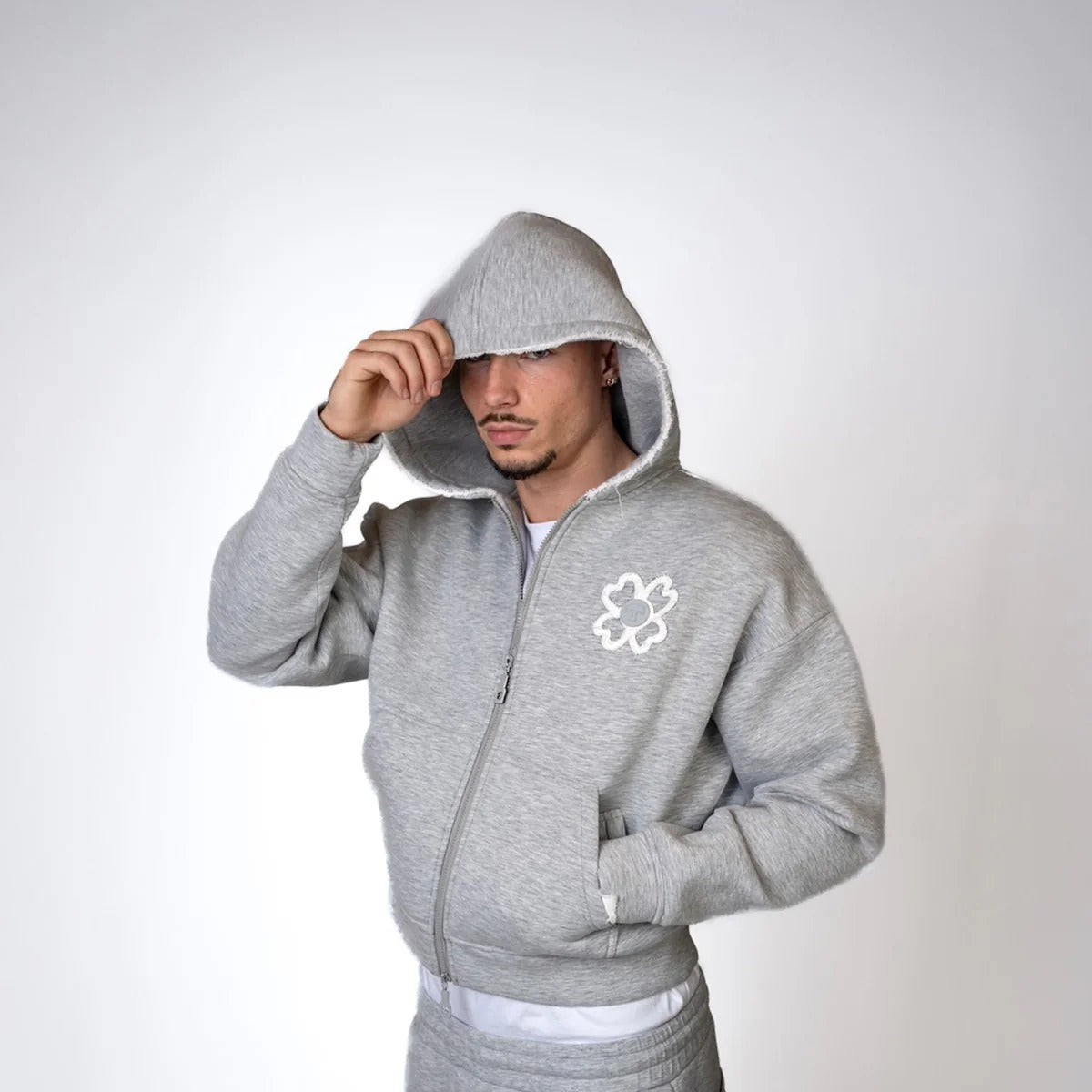 Zip-Up Hoodie|Streetwear Oversized Vintage Casual Wear-Coordom