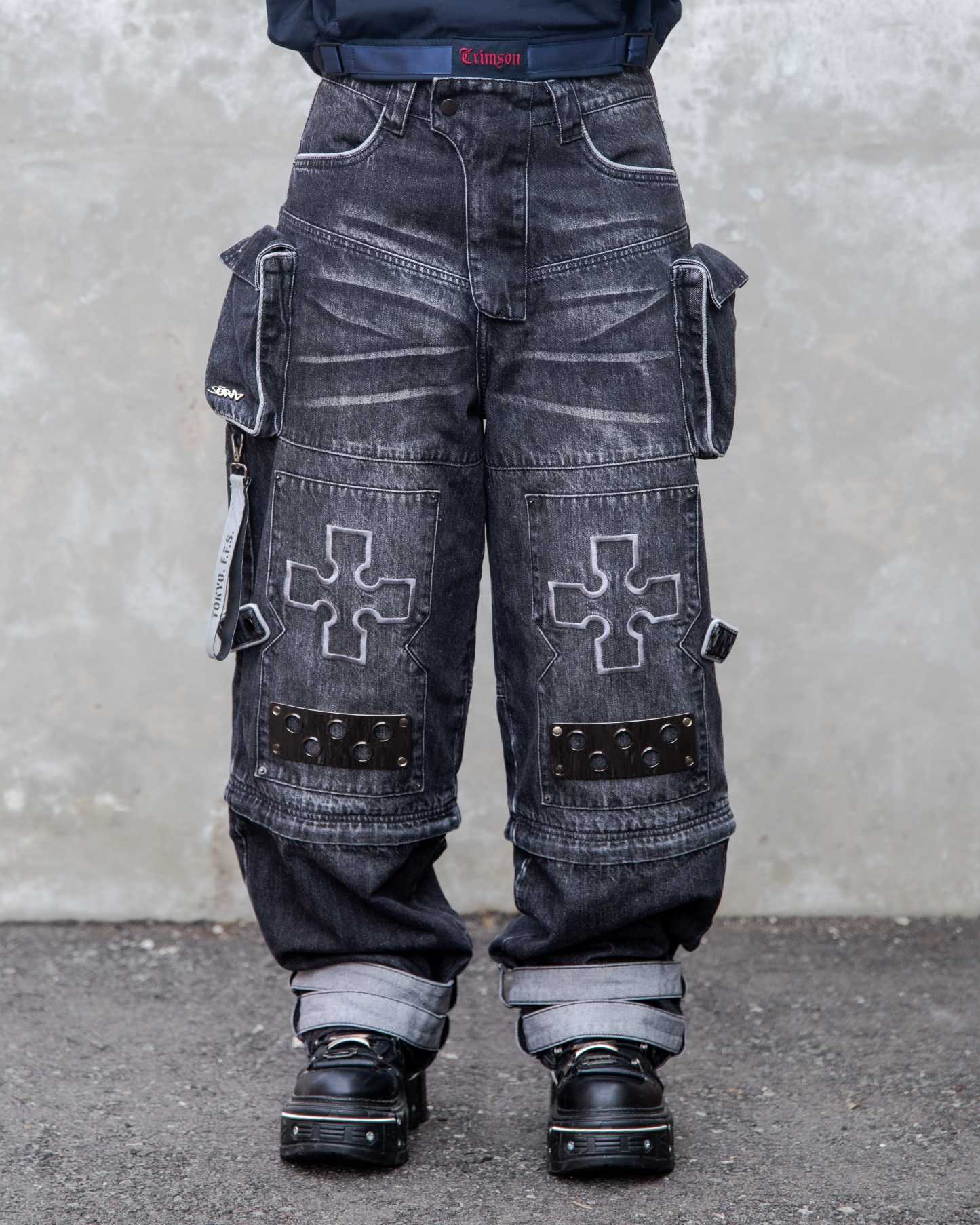 "FLAME" Cargo Pants-Coordom