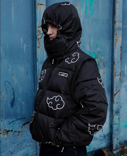 WHITE PUFFER JACKET-Coordom