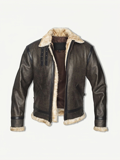 FRONTIER SHEARLING JACKET-Coordom