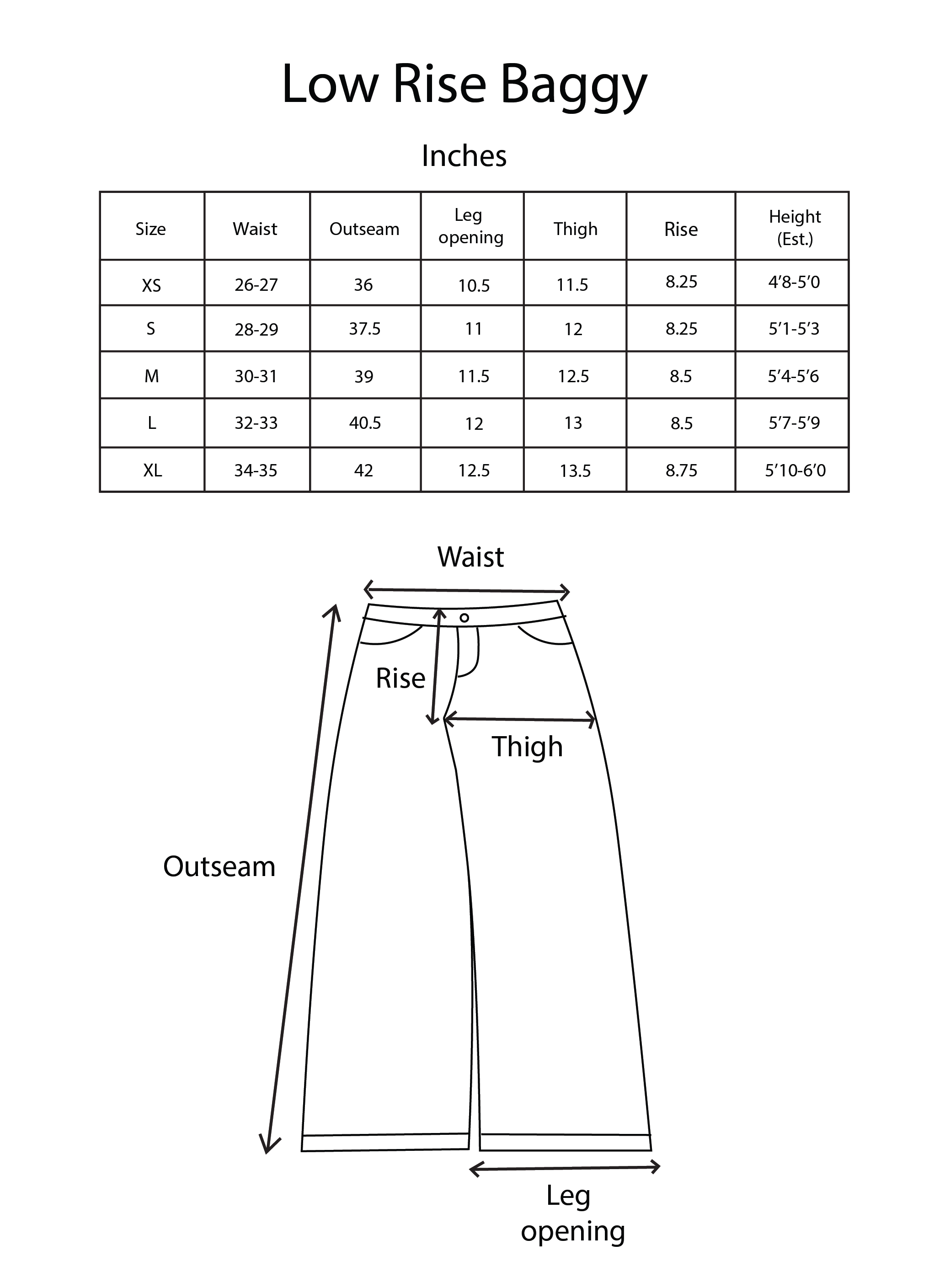 WOMENS LOW RISE BAGGY - WASHED BLUE-Coordom