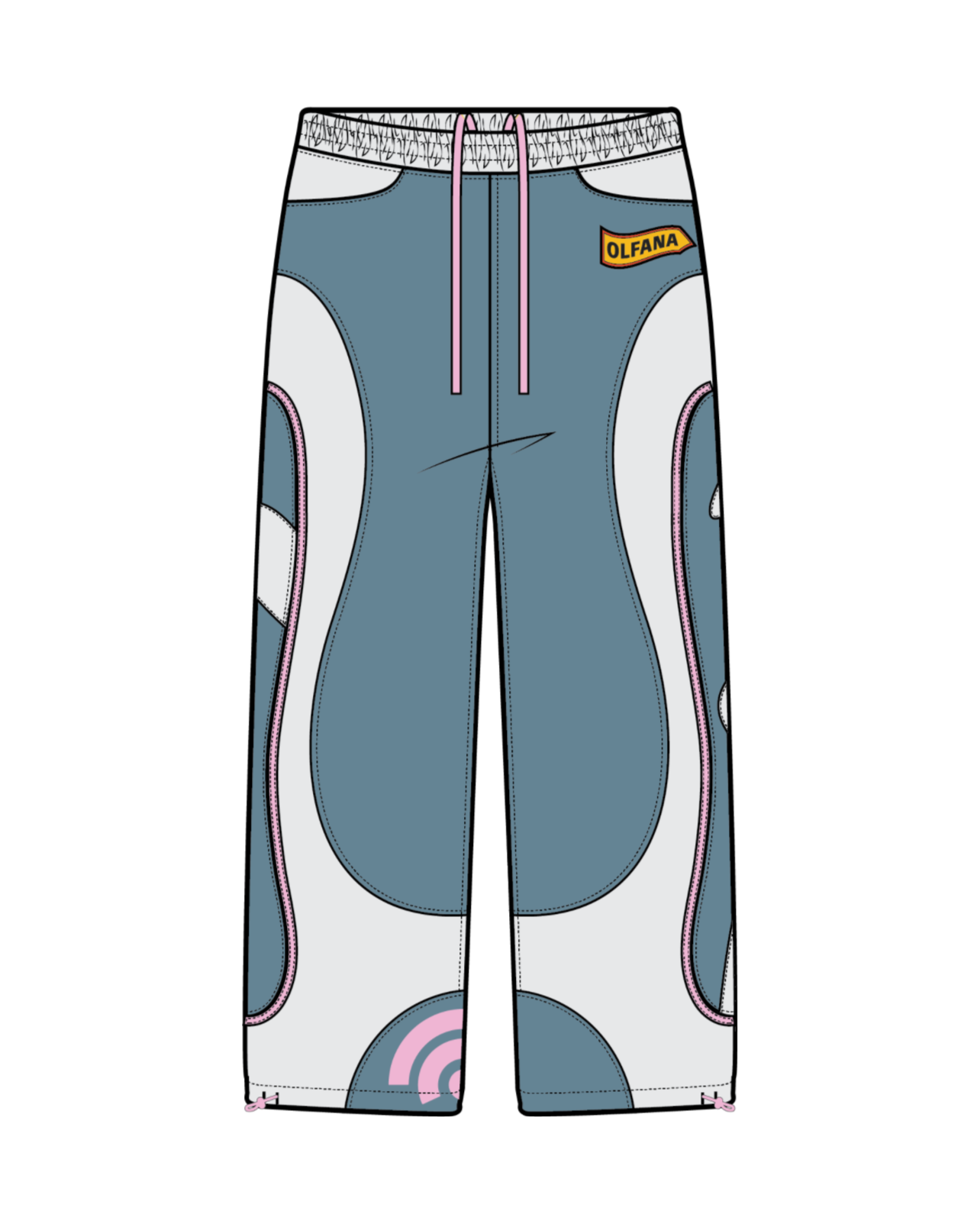 "WHY ME?" Parachute Pants-Coordom