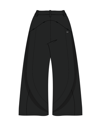 "REISHI" Wide Pants-Coordom