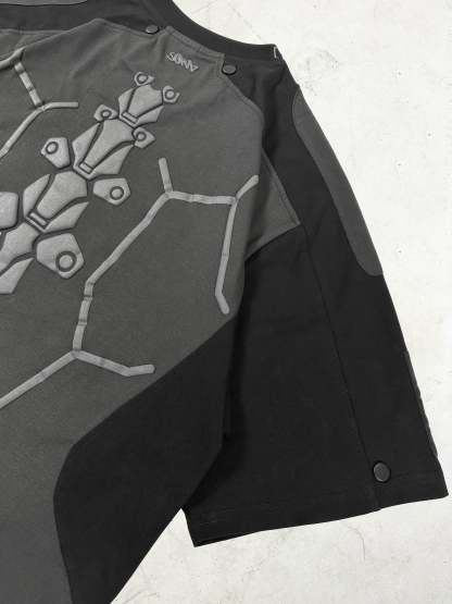 "CYBER" T-shirt Black-Coordom